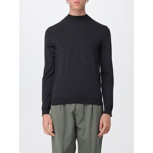 Zanone Sweater Men Charcoal